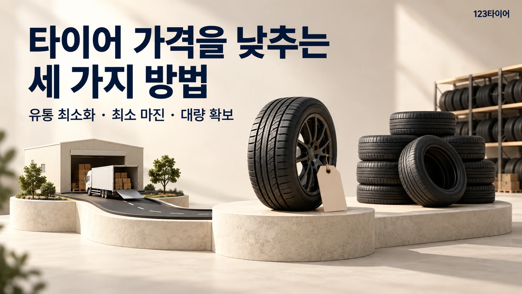 세 가지 방식으로 가격을 낮춥니다. 실제 판매가는 상품 페이지에서 확인하실 수 있습니다.