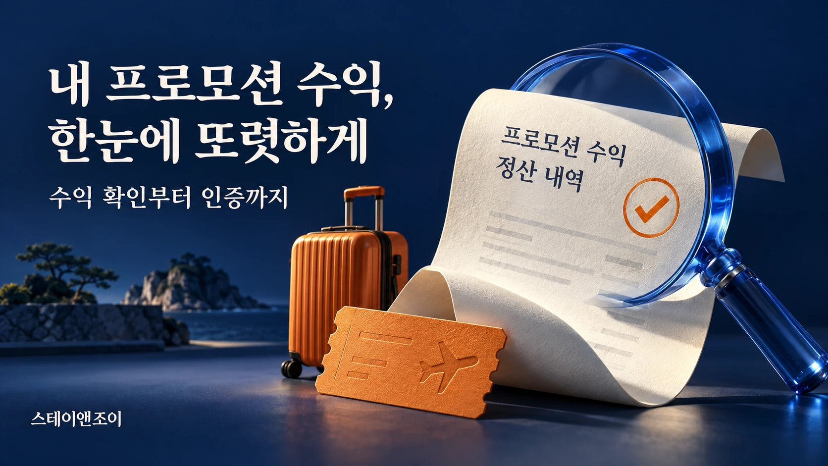 수익 확인과 인증으로 인플루언서의 프로모션 참여 유도