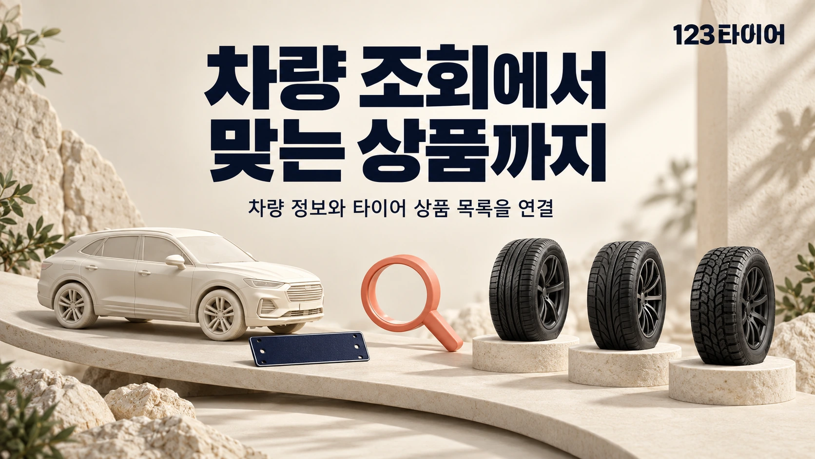 차량번호 검색 API에서 타이어 정보와 일치하는 상품 목록까지
