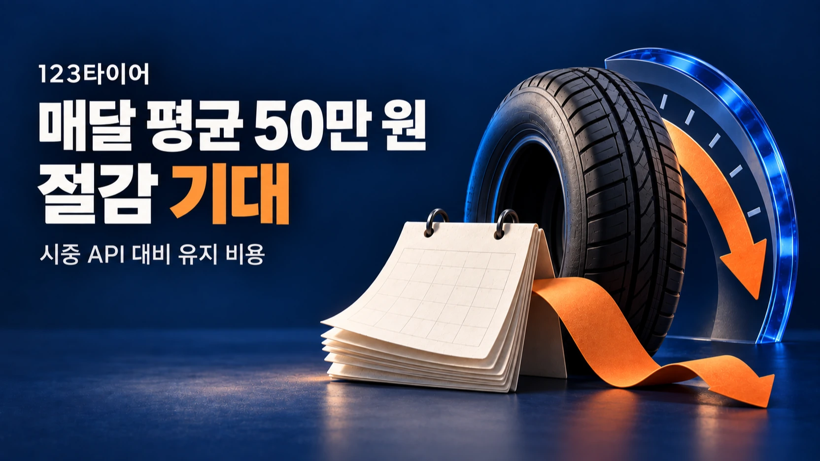 유지 비용 매달 평균 50만 원 절감을 기대합니다.